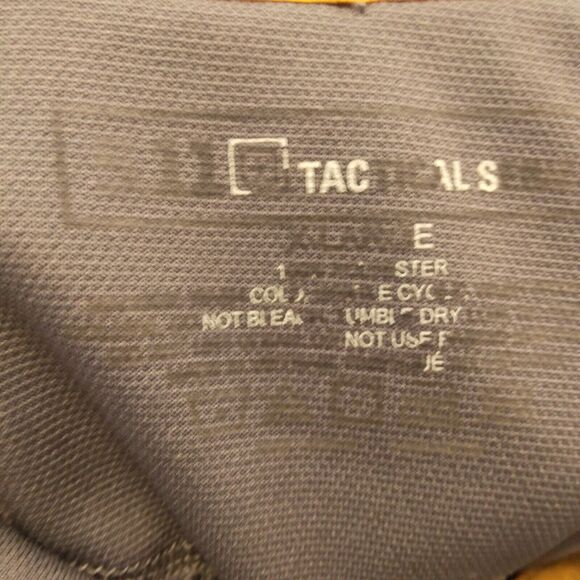 5.11 tactical series polo shirt mens XL Xlarge gray short sleeve concealed carry - Picture 7 of 9